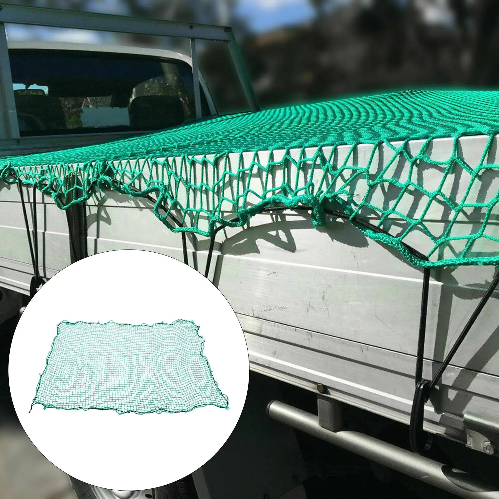 Heavy Duty Storage Net 2.5M x 3.5M Truck Bed Cargo Net Fit for SUV