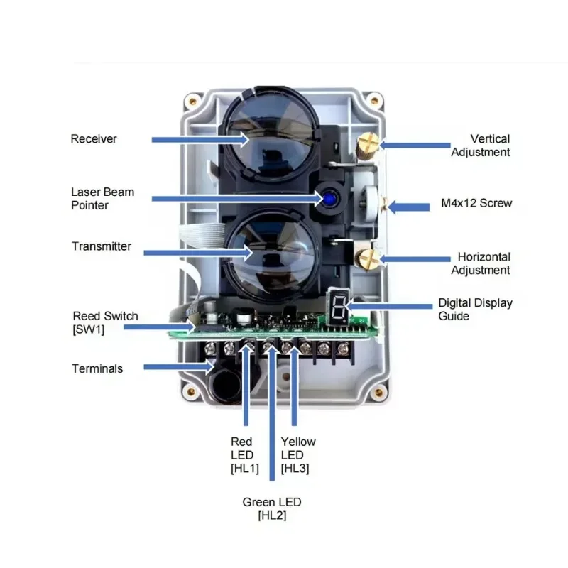 Direct&Best seller !  Beam Smoke Detector/Sensor Wide building/warehouse for LPCB APPROVED