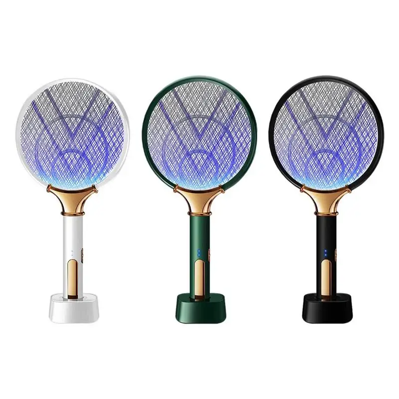 

Electric Fly Swatter Electric Fly Trap Fly Zapper 3000V Zapper Fly Swatter Electric Fly Catcher Fly Zapper Racket with Led Light