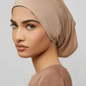 Hood, bayanlar, tüp, kadın, iç, başörtüsü, müslüman, pürüzsüz, iç, çamaşırı, bambu, şapka, moda, müslüman, 56, renkli 7 en çok satan, kadınlar için organizatör-no 2