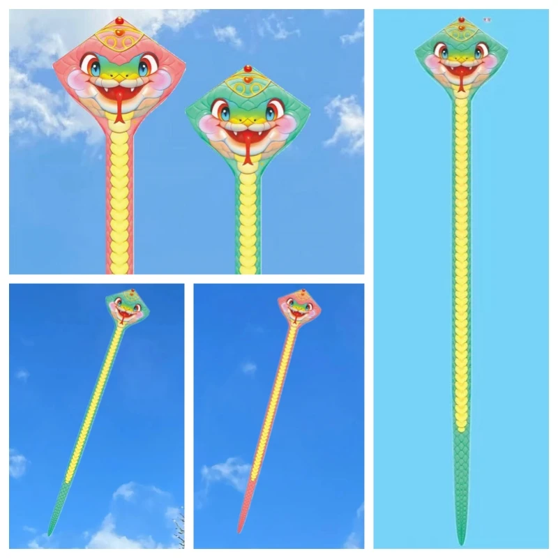 Free Shipping snake kite flying for adults kites factory ripstop nylon fabric chinese kite professional parachute Fishing toy