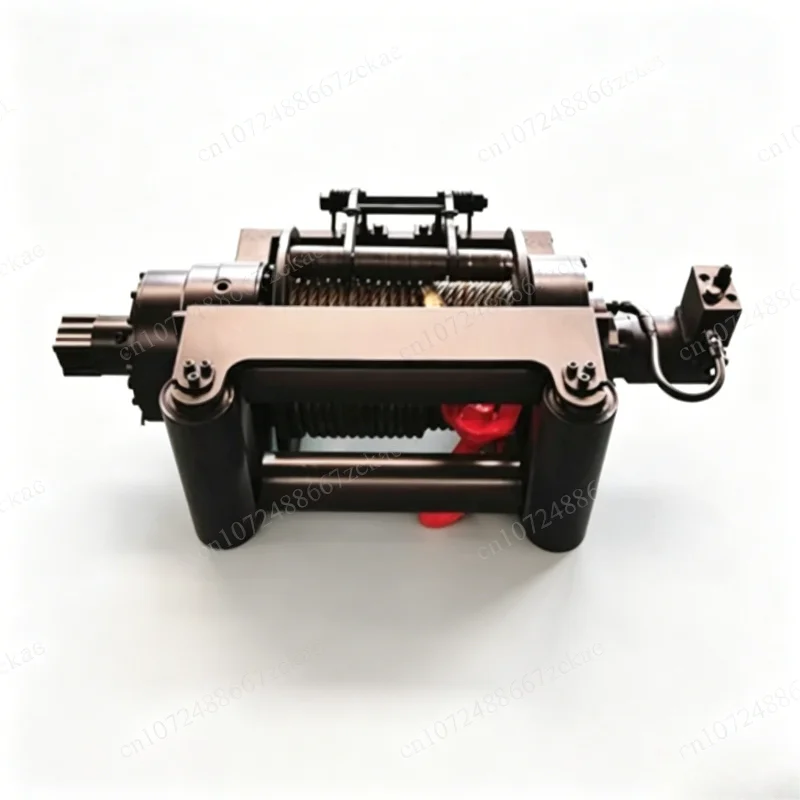 Road Rescue Towing Truck Winch, Cable Pulling CapstanRunva Industrial Hydraulic Winch, 10Ton 20Ton Capacity,