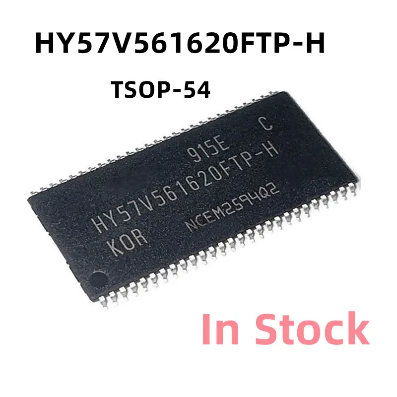 10PCS/LOT HY57V561620FTP-H TSOP-54 32M memory 16 bit memory chip In Stock