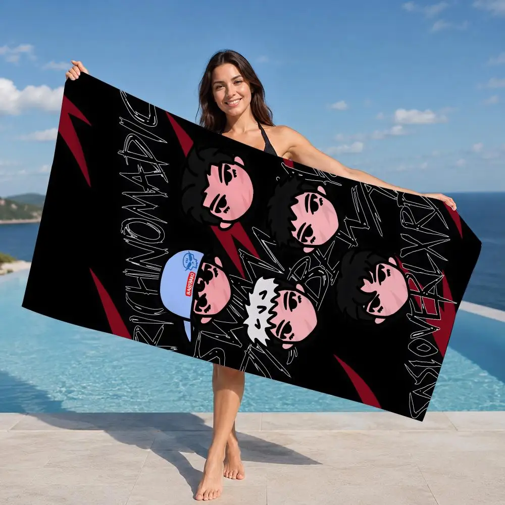 digigetto Towel ultra-fine fiber quick drying absorbent towel, beach swimming vacation beach towel
