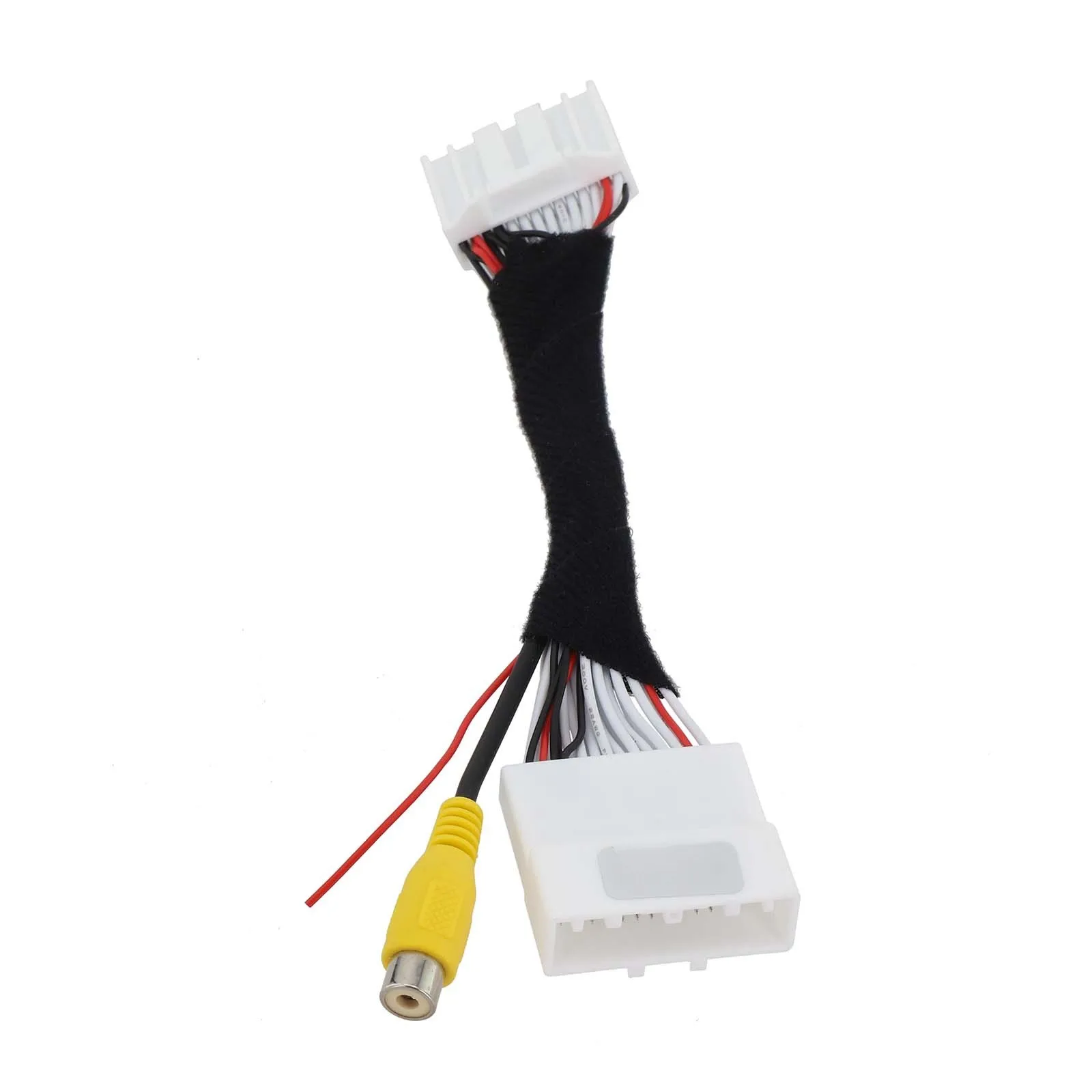 

30Pin 12V Car Rearview Camera Adapter Cable For Toyota For Corolla For Toyota RAV4 For Highlander ABS White Adapter Cable Adapt
