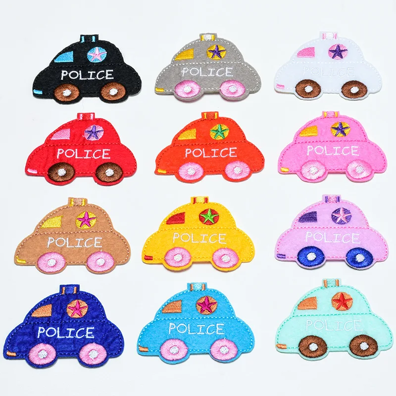 Color Trumpet Embroidery Cloth Stickers Cartoon Cute Car Repair Allowance DIY Clothing Accessories Patch