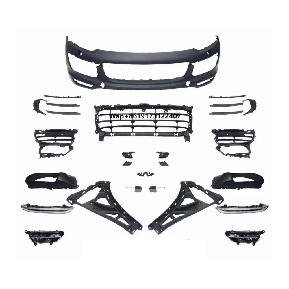 

Car Body Kit Front Bumper Kit Full Refit Set Car Body Kit for 15-17 TURBO