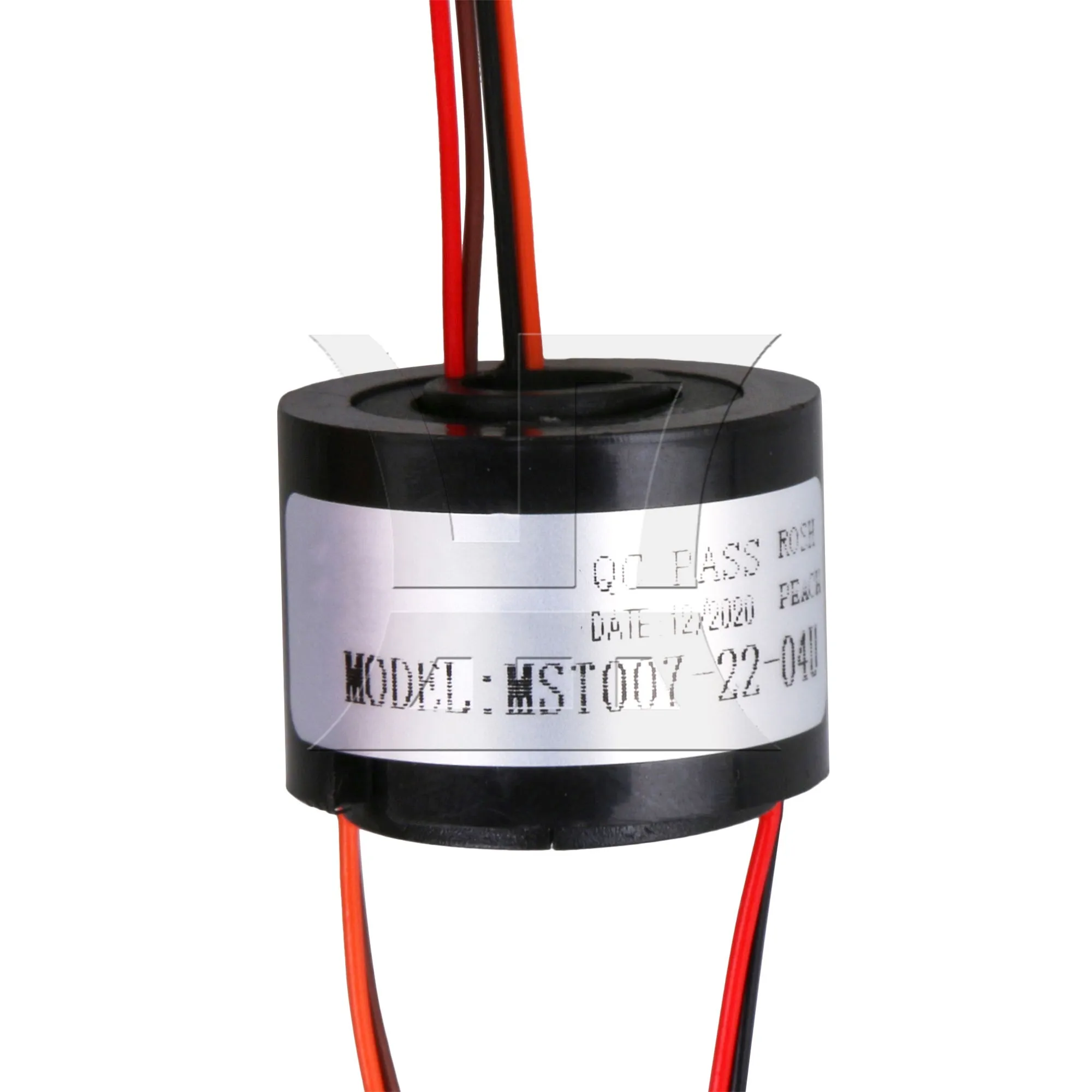 

BQLZR Black Capsule Slip Ring 200MM Length 7mm Diameter 220V 4 Wires 1.5A High Stability Electrical Rotary Connector Accessory