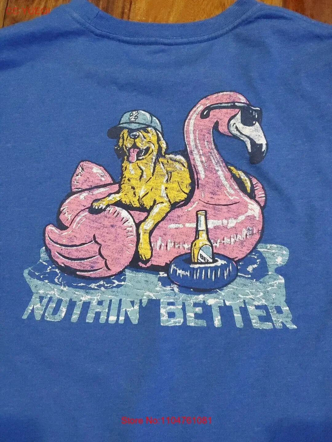 Camiseta de agua salada Izod para hombre, L, Fiesta EN LA Piscina, playa, nada mejor, vintage, lavada, cómoda, ligeramente, para uso diario, Unisex