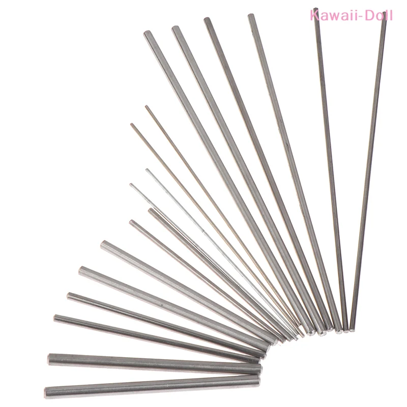 2 Stück DIY RC Modell RC Edelstahl-Achsenstangen Linearschiene Rundwelle Durchmesser 2mm/3mm/4mm/5mm/6mm