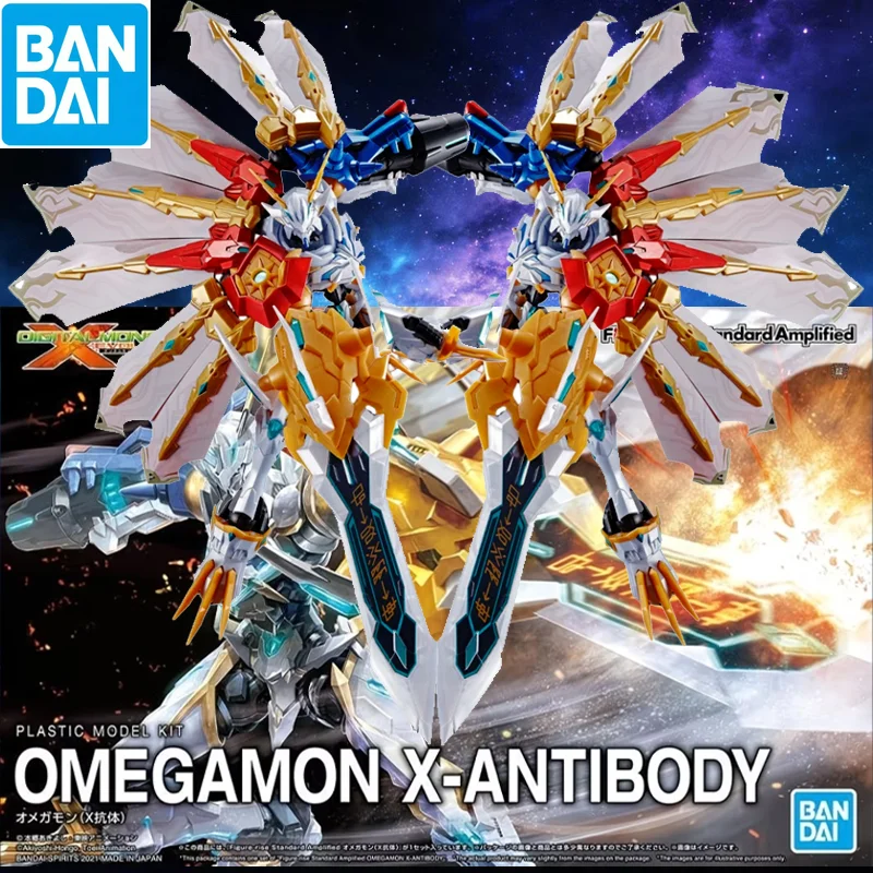 Model Kit Digimon - Op voorraad: originele Bandai-figuur, Rise Standard