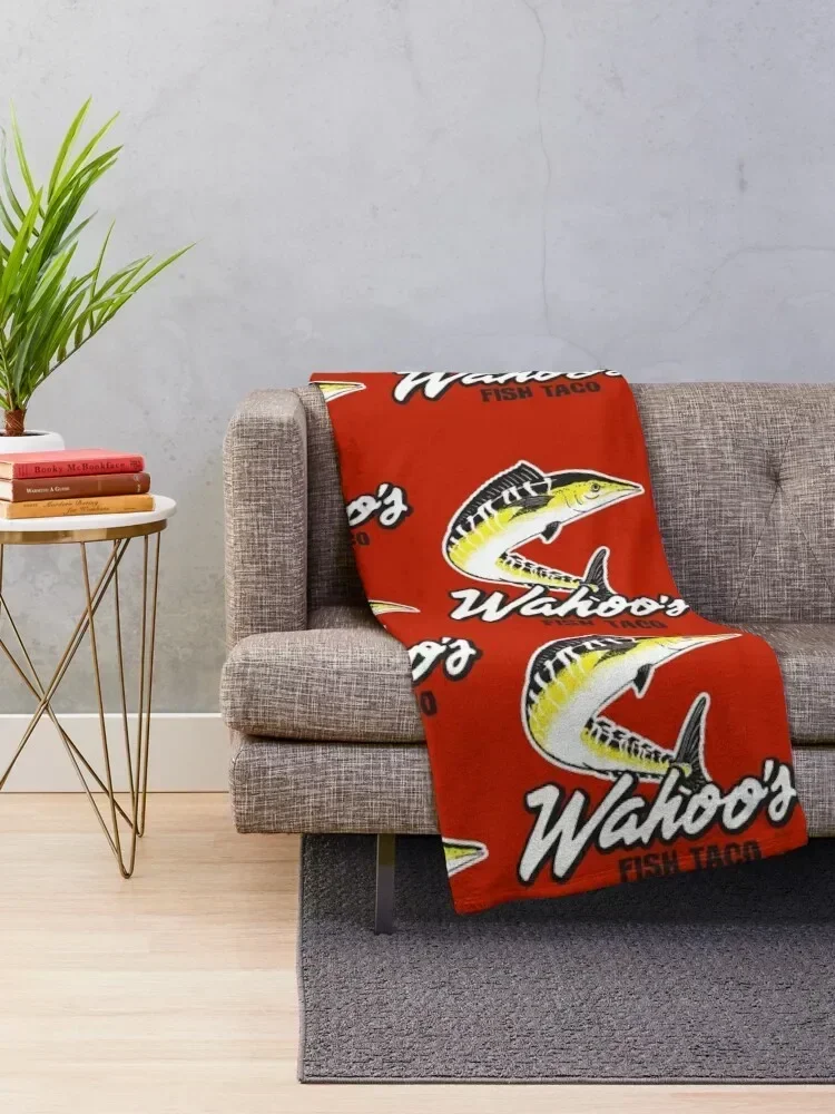 Wahoo's Fish Taco Resto Throw Blanket Multi-Purpose Quilt Luxury Thicken heavy to sleep Blankets