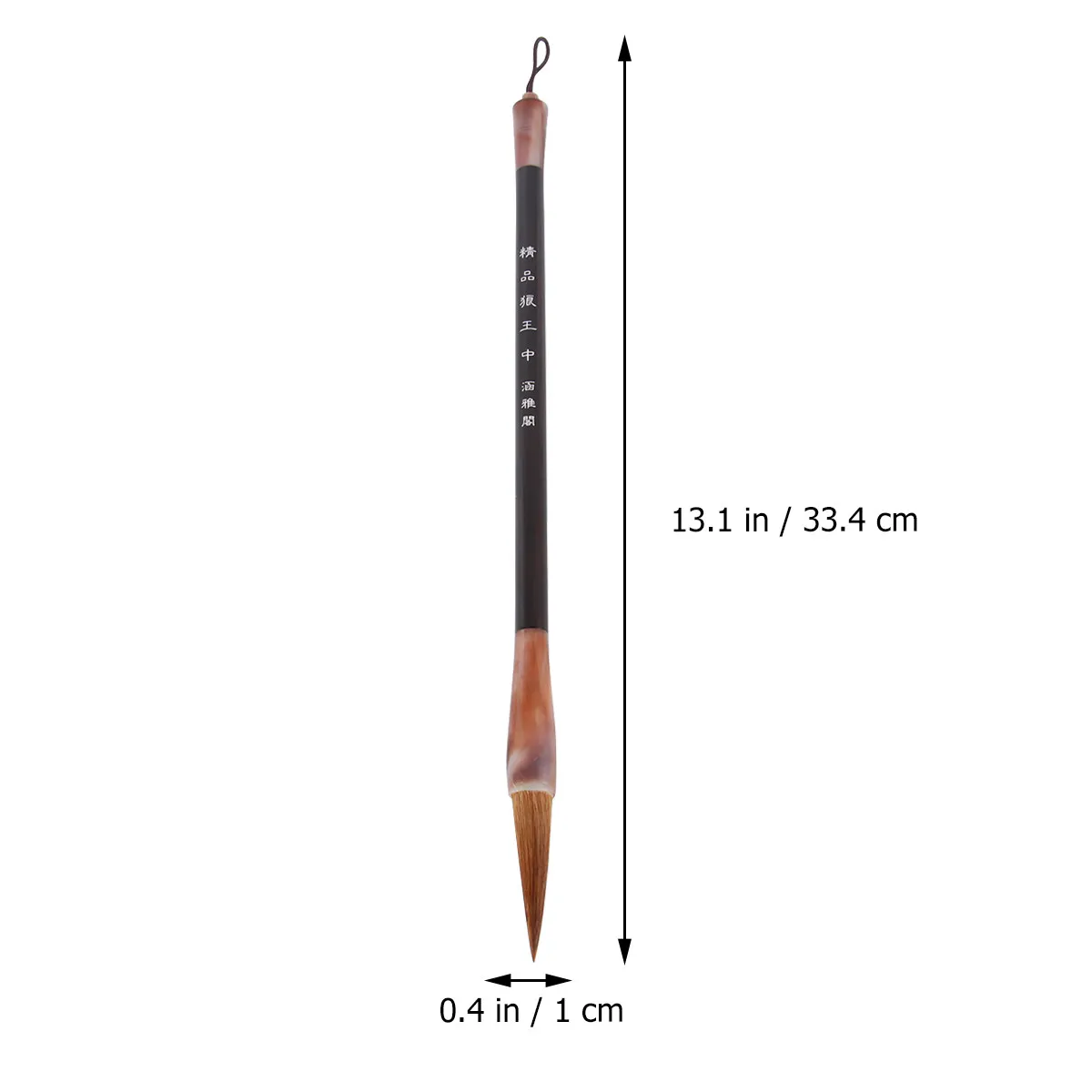 3Pcs Chinese Calligraphy Brushes Wolf Hair Drawing Writing Brush Set Size L Traditional Art Supplies Wolf Hair Writing Brush