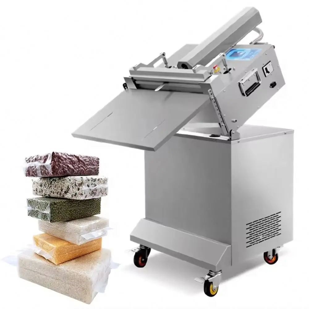 

Nitrogen Gas Injection Vaccum Packing Machines Nitrogen Vacuum Sealing Machine With Nitrogen Flush