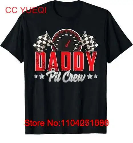 Race Car Birthday Party Racing Family Daddy Pit Crew T-Shirt