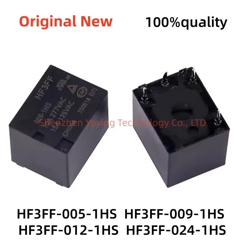 10Pcs/Lot 100% New Hf3Ff-005-1Hs Hf3Ff-009-1Hs Hf3Ff-012-1Hs Hf3Ff-024-1Hs Keep Them Open in Groups of Four