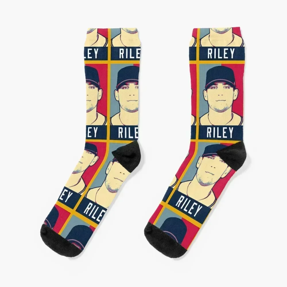 

Austin Riley Artwork Socks tennis Stockings compression Hiking boots Girl'S Socks Men's