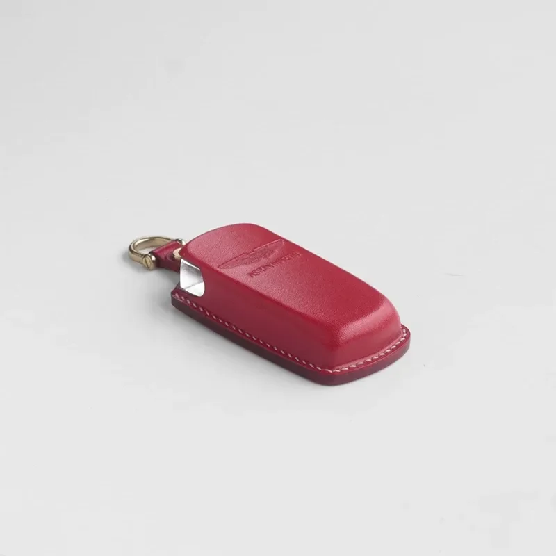 for Aston Martin DB9 DBS Rapide V8 V12 Leather Handmade Key Cover Custom Case