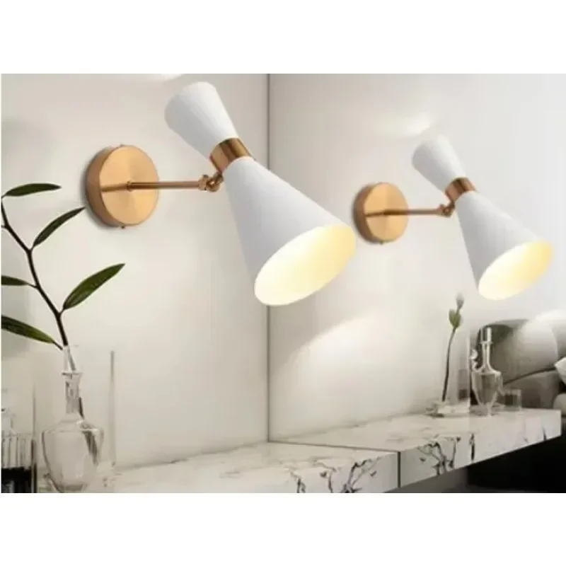

Modern Minimalist Wall Lamp Nordic Living Room Aisle Bedroom Bedside Creative Led Bathroom Mirror Headlights
