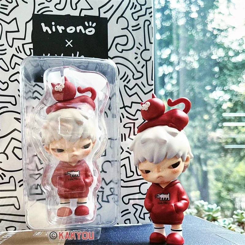 HIRONO Keith Haring Hirono Action Figures Toys Dolls Collection Kids Christmas Gifts Room Decoation PVC Model Cute Toys