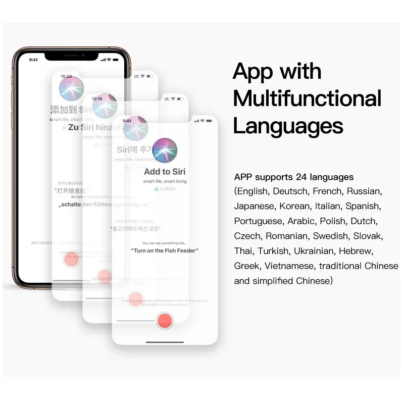 Aquarium Remote Intelligent Feeder Aquarium Feeder Fish Tank WiFi Automatic Feeder Fish Tank Timed Fully Automatic Fish Feeder