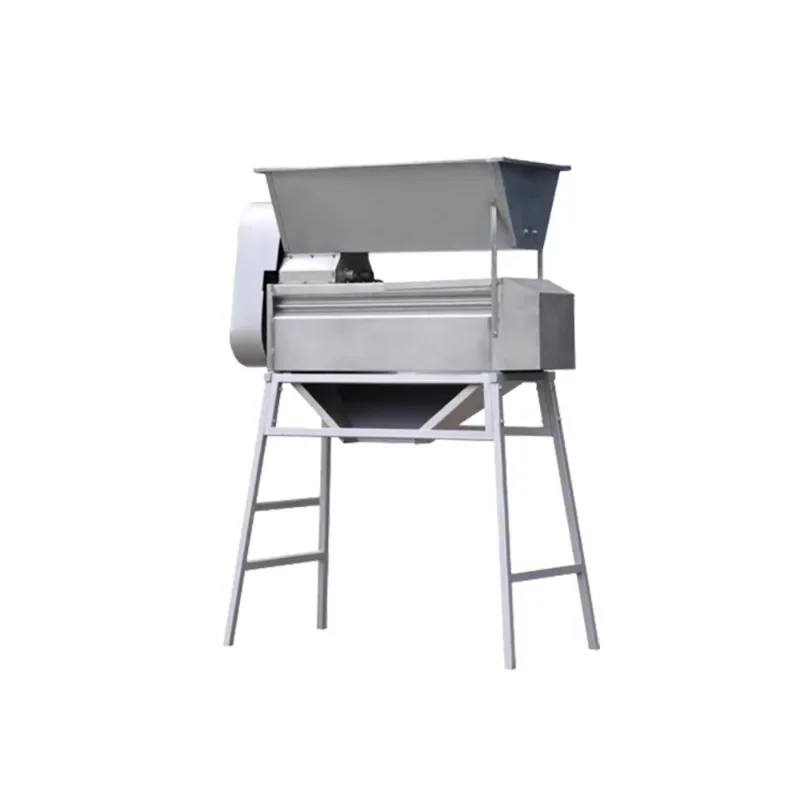 

304 stainless steel grape stem removal crusher, raisin fruit stem separator, electric
