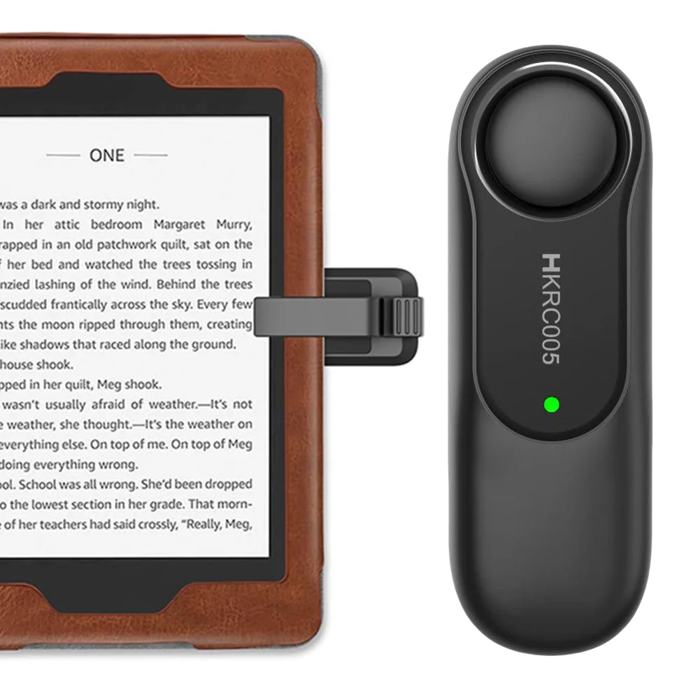 RF Remote Control Page Turner Page Turner Clicker Taking Photo Camera Video Recording Remote Trigger for Kindle Paperwhite