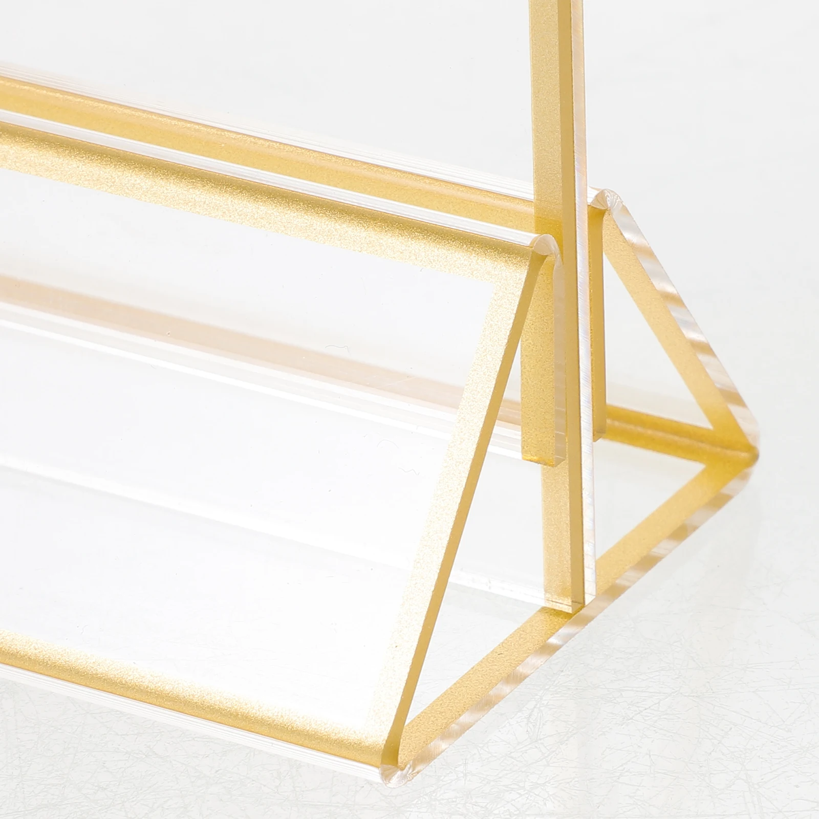 

Table Card Display Wedding Table Signs Double Sided Menu Stand Restaurant Wedding Signs Durability Reliable