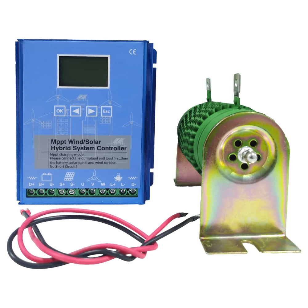 5000W 10KW 20KW Wind Solar Hybrid Controller with Load 12V 24V 48V Bluetooth MPPT Regulator For Windmill Wind Turbine Generator