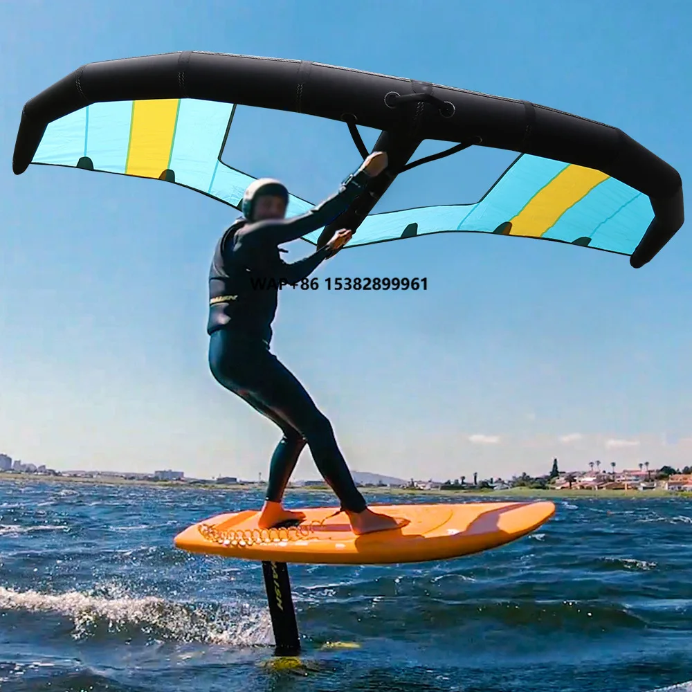 High Quality Handheld Inflatable Wind Wing for Kitesurfing Marine Surfing Sports Equipment Water Surfing Windboard with Window