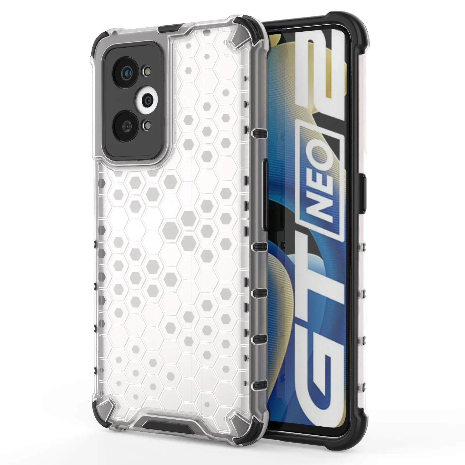 Custodia rigida antiurto TPU + PC Cover posteriore per OPPO Realme GT Neo 2 3 3T Neo2 Neo3 5G Custodie per telefoni Coque Fundas