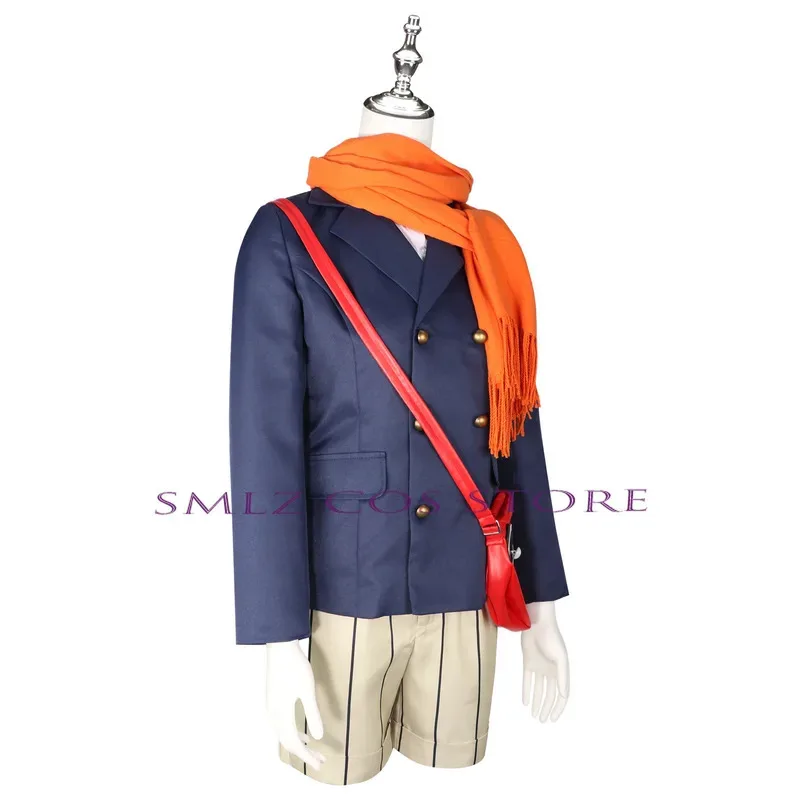 2025 12 Yumeno Cosplay Anime Bungo Stray Dogs disfraz Kyusaku uniforme abrigo falda bolsa peluca traje fiesta traje de juego de rol para