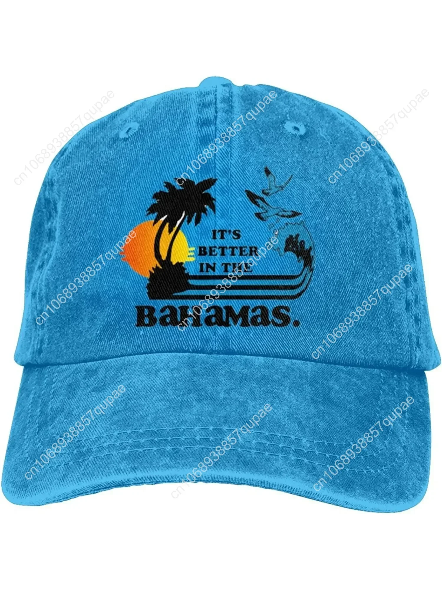 

Baseball Cap It's Better in The Bahamas Denim Hats Trucker Hats Dad Cap