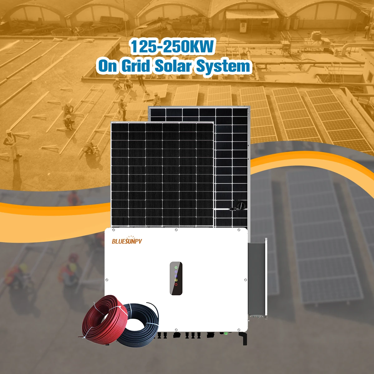 Residential  10 Kva Solar Power System 30kw 50kw 100kw 250kw Solar System on Grid  Solar System Setup for Home