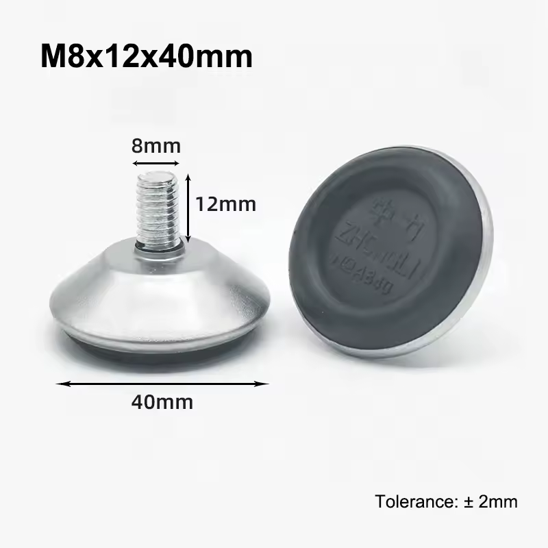 M6 M8 Leveling Foot Screw On Type PP Plastic Furniture Table Chair Sofa Leg Anti-slip Feet Adjustable Leveler Base Bolt Pad - Image 36