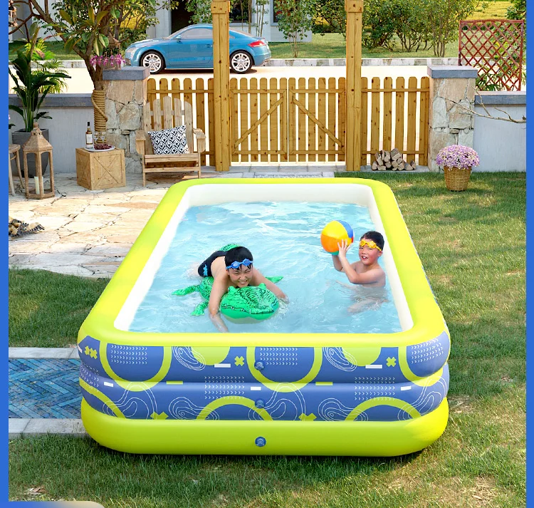 

Children's Family Foldable Outdoor Large Children Adult Bathing Inflatable Pool