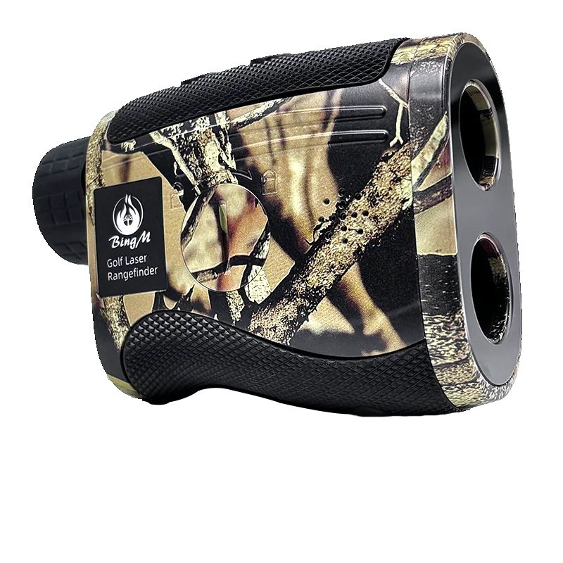 プロ仕様のゴルフ距離計、レーザー距離計、磁気ホルダーと高精度光学系を備えたゴルフデバイス