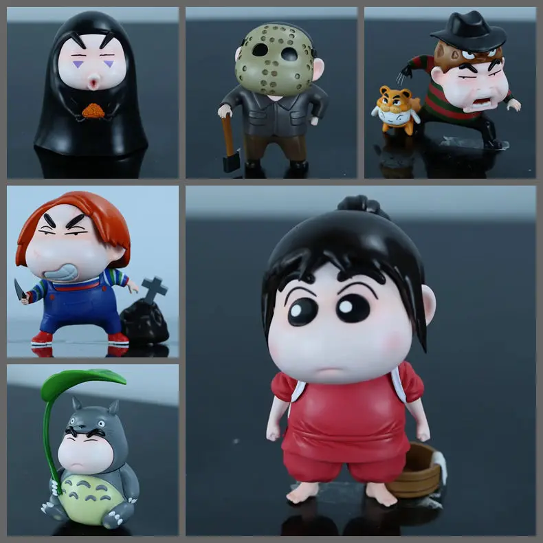 

Fantasy Nohara's Q версия Chihiro безликий мужской Чаки Шиншилла Джейсон Фредди карандаш маленькая новая фигурка в штучной упаковке