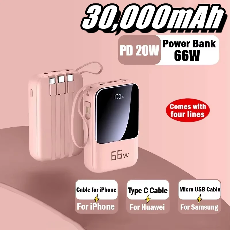 30000Mah Mini Power…
