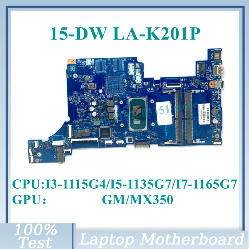 

M29208-601 M29209-601 M29210-601 с I3/I5/I7 CPU GM/MX350 M29211-601 для HP 15-DW, материнская плата ноутбука 100%, протестирована хорошо