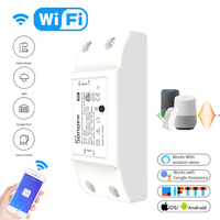 SONOFF Basic R2/RFR2 433MHZ WIFI Smart Wall Wireless Switch Automation Module Control Via Ewelink Alexa Smart Home Google Home