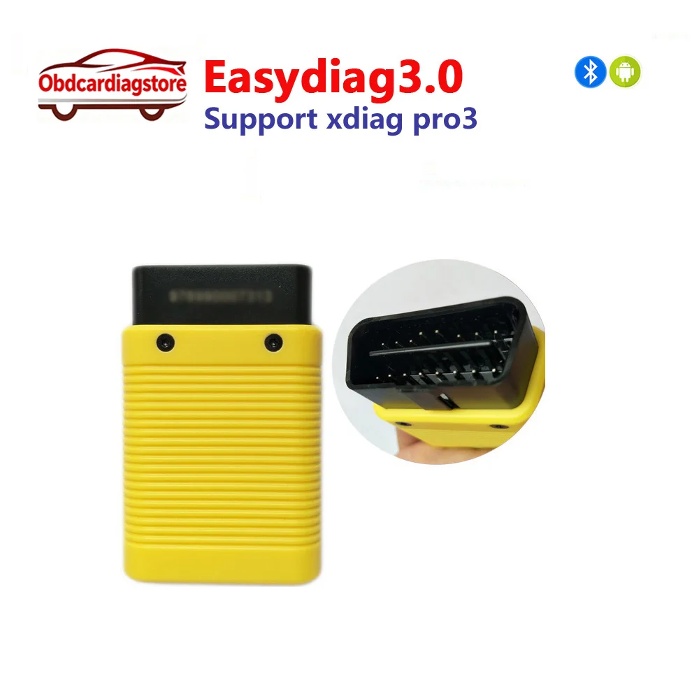 

Original Easydiag 3.0 Xdiag Bluetooth Adapter for Android Car Diagnostics Tool - OBD2 Scanner Fast Shipping In Stock