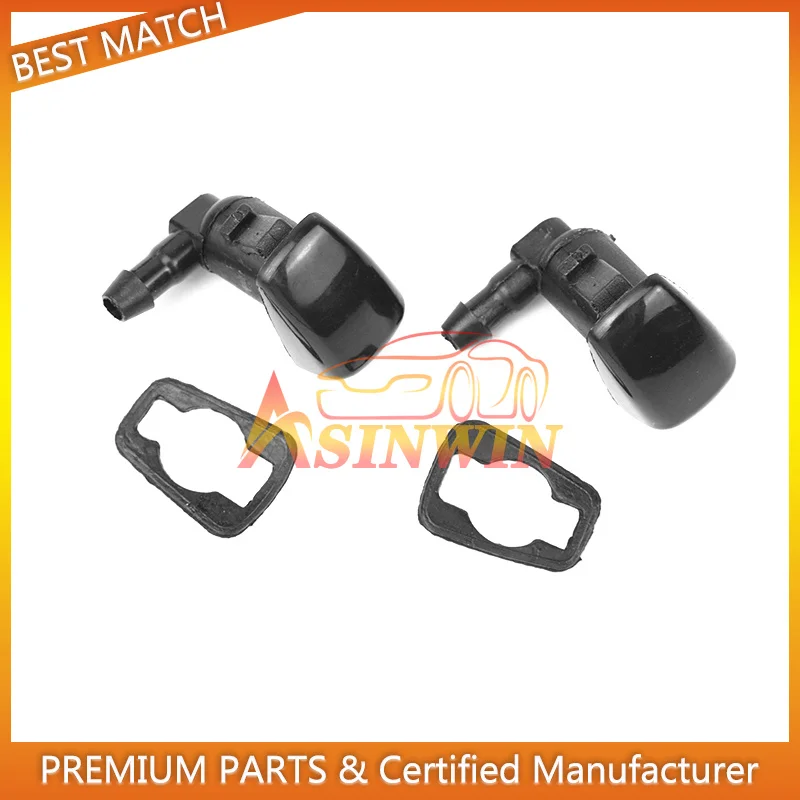 95226510 2pcs New Front Windshield Washer Nozzles Fits For Chevrolet Cruze Replaces Spray Jet Kit 2014 2015