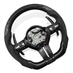 Carbon Fiber LED M Steering Wheel for BMW M3 M4 M5 M6 M8 F06 F10 F12 F13 F80 F20 F21 F40 F30 F31 F35 F32 F33 F36 Car Accessories