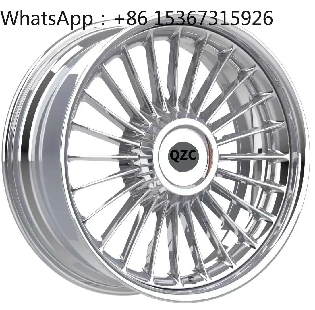

Customized Hidden Two-piece Forged Wheel Hub 18-24 Inches Automotive Aviation Aluminum Wheel Two-piece Polished Passenger Wheel