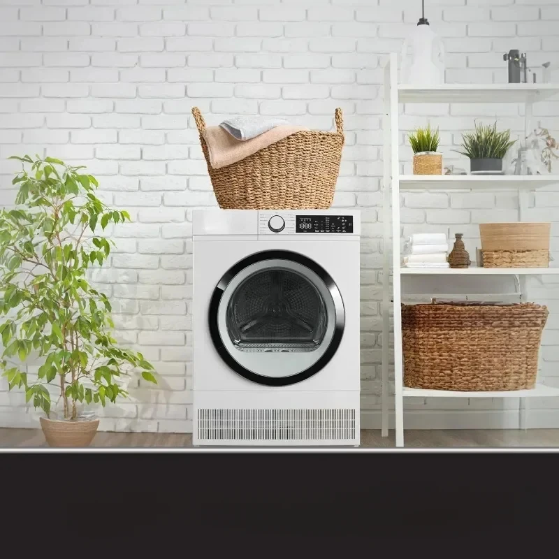 آلة تجفيف الغسيل المدمجة من الطاهي السحري ، مجفف محمول صغير ، أقدام تنفيس ، أجهزة رئيسية ، منزل