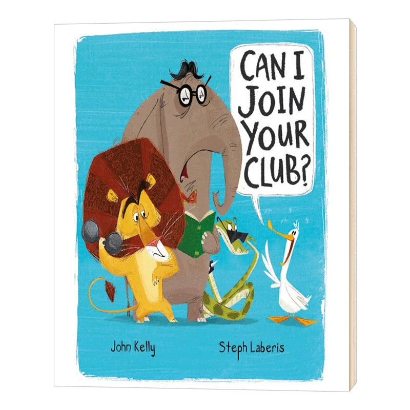 

Can I Join Your Club, Children's books aged 3 4 5 6, English picture books, 9781848694361