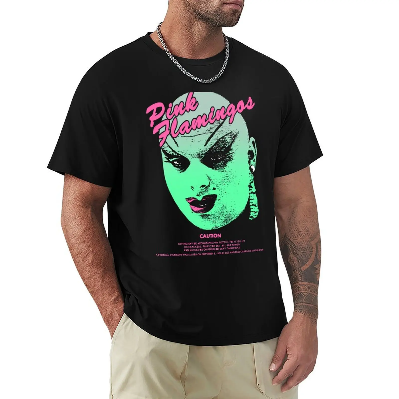 

pink flamingos T-Shirt baggy shirts anime t shirts cotton man t-shirts croswit shirt man compression shirt men