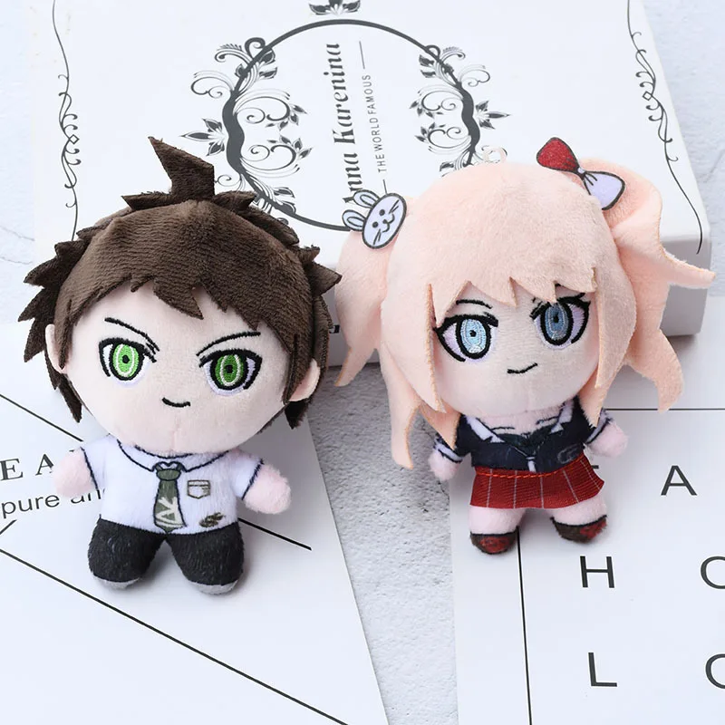 Anime Danganronpa V3 Dangan Ronpa Komaeda Nagito Hinata Hajime Enoshima Junko Plush Toy Doll Key Chains Gifts