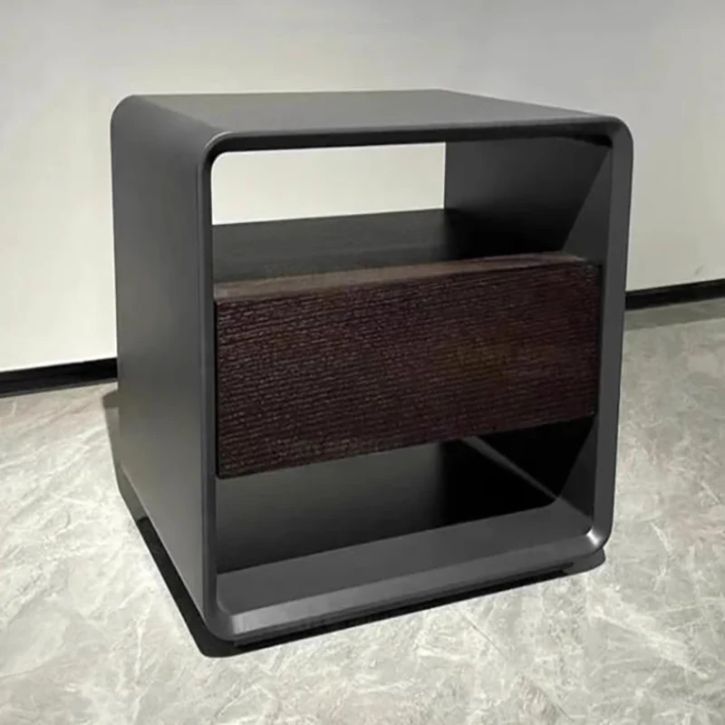 

Saving Comfortable Night Tables Storage Space luxury Aesthetic Drawers Nightstand Nordic Modern Mesa De Cama Bedroom Furniture